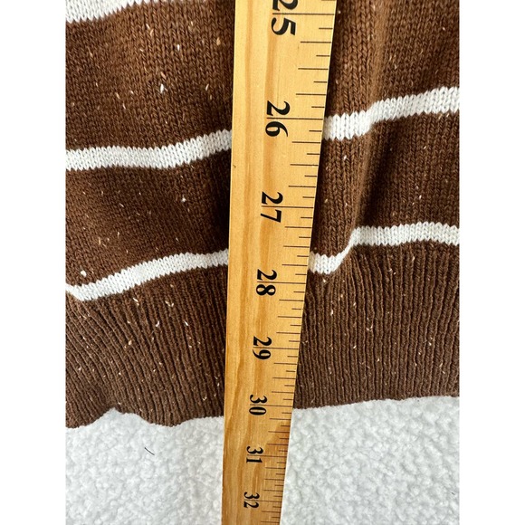 Club Room Men's Gregor Striped Sweater Brown Size XL MSRP$65 - Picture 4 of 7